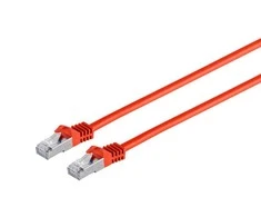 MicroConnect CAT 7 S / FTP RJ45 Raudonas 0.50 m (SFTP7005R)