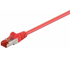 MicroConnect RJ-45 / RJ-45 Cat.6 S / FTP Raudona 0,15 m (SSTP60015R)