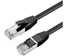 MicroConnect RJ-45 / RJ-45 Cat.6 S / FTP Juodas 0,25 m (SSTP60025S)