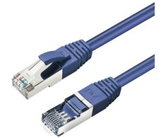 MicroConnect Patchcord, S/FTP, CAT6, 0.25m, LSZH, mėlyna (SSTP60025B)