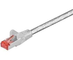 „MicroConnect S/FTP CAT6“ 0,25 m skaidrusis laidas - SSTP60025T