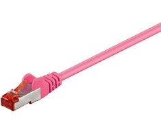 MicroConnect RJ-45/RJ-45 kat.6 S/FTP Rožinė 20m (SSTP620PI)