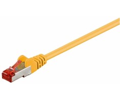MicroConnect S/FTP CAT6 50m Geltona LSZH