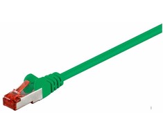 MicroConnect S/FTP CAT6 50m Žalias LSZH