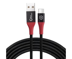 Kabelis USB MicroConnect USB-A - USB-C 1,5 m Juodas (Safe Charge USB-A to C Data)