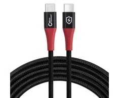Kabelis USB MicroConnect USB-C - USB-C 1,5 m Juodas (Safe Charge USB-C to C Data)