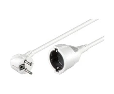 MicroConnect Schuko ilgintuvas, M-F, 3m, balta (PE140300W)