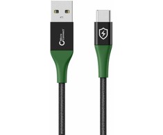 Kabelis USB MicroConnect USB-A - USB-C 2 m Juodas (MC-SMART USB-A-C-02)