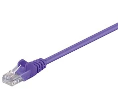 MicroConnect RJ-45 kt.5E U / UTP Violetinė 0.25m (B-UTP50025P)