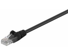 MicroConnect U/UTP CAT5e 10M Juodas PVC - UTP510S