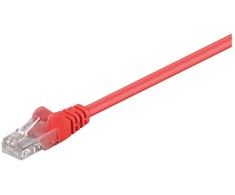 MicroConnect U/UTP CAT5e 7.5M raudonas PVC (B-UTP5075R)