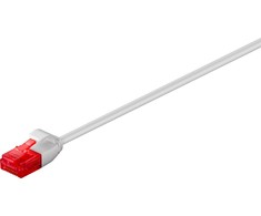 MicroConnect RJ-45 / RJ-45 kat.6 U / UTP Pilka 1m (V-UTP601-SLIM)