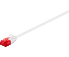 MicroConnect RJ-45 / RJ-45 Cat 6 U / UTP Baltas 2m (V-UTP602W-SLIM)