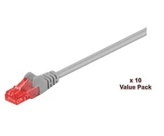 MicroConnect RJ-45 kt.6 2m Pilka 10-pakuotė (V-UTP602VP)