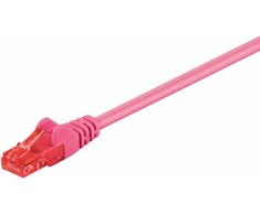 MicroConnect Microconnect B-UTP602PI tinklo kabelis rožinis 2m Cat6 U/UTP (UTP)