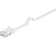 MicroConnect RJ-45 kt.6 3m Balta (V-UTP603W- FLAT)