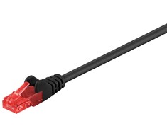 MicroConnect Kabelis CAT 6 U/UTP 3m PVC Juodas (B-UTP603S)