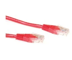 MicroConnect U / UTP CAT6 5M Raudona PVC