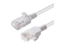 MicroConnect U / UTP CAT6A 0,25M Balta
