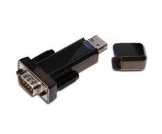 MicroConnect USB adapteris USB – RS-232 juodas (USBADB9M)
