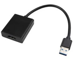 USB adapteris MicroConnect USB - HDMI Juodas (USB 3.0 HDMI grafinis)
