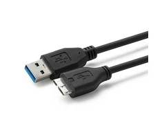 USB kabelis MicroConnect USB-A - mikroUSB 2 m Juoda (USB3.0AB2MICRO)