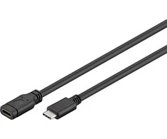 USB kabelis MicroConnect USB-C - USB-C 2 m juodas (USB3.1CC2EX)