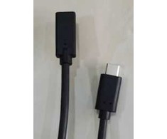 Kabelis USB MicroConnect USB-C - USB-C 3 m Juodas (USB C Extension Cable,)