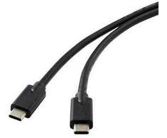 Kabelis USB MicroConnect USB-C - USB-C 1 m Juodas (DOCKUSB3.2CC1)
