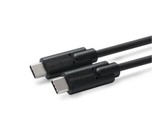 USB kabelis MicroConnect USB-C - USB-C 1 m juodas (USB3.2CC1)