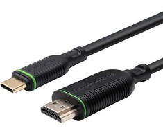 Adapteris AV MicroConnect Microconnect MC-USBCHDMI3 kabelio adapteris 3 m USB C HDMI Juodas