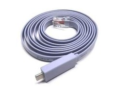 Kabelis USB MicroConnect USB-C - RJ-45 1.8 m Juodas (MC-USBCETHM)