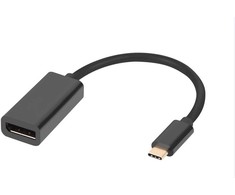 Adapteris AV MicroConnect Microconnect MC-USBC-DPF1.2 adapter kablowy DisplayPort USB Type-C Juodas