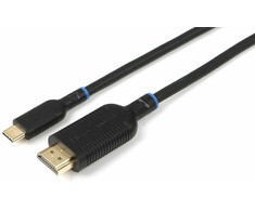 AV adapteris MicroConnect Microconnect MC-USBCHDMI2 kabelio adapteris 2m USB C tipo HDMI juodas