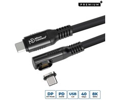 Kabelis USB MicroConnect USB-C - USB-C 0.15 m Juodas (USB-C to USB-C cable 0.15m)
