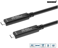 Kabelis USB MicroConnect USB-C - USB-C 15 m Juodas (MC-USB3.2CC15-8K-OP)