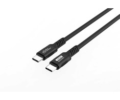 Kabelis USB MicroConnect USB-C - USB-C 1 m Juodas (MC-USB4-CC80LQ-1)