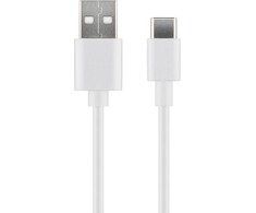 MicroConnect USB laidas USB-A – USB-C 0,5 m baltas (USB3.1CCHAR05W)