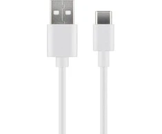 MicroConnect USB laidas USB-A – USB-C 0,5 m baltas (USB3.1CCHAR05W)