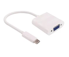USB adapteris MicroConnect USB-C – VGA Baltas (USB3.1CVGAW)