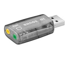 MicroConnect Goobay garso plokštė USB 2.0 lizdas 3,5 mm x 2