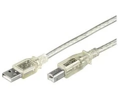 „MicroConnect“ – USB 2.0 AB kabelis, 1 m