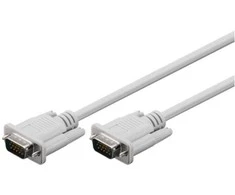Kabelis MicroConnect D-Sub (VGA) - D-Sub (VGA) 2m pilka (VMM102C)