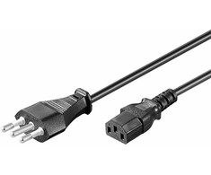 Kabelis zasilający MicroConnect Y3-10/ST3 H05VV-F 3x0.75mm2