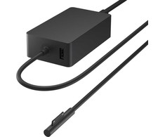 Microsoft Surface 65 W maitinimo šaltinis, skirtas naudoti viduje, kintamosios srovės, 1,7 m, juodas