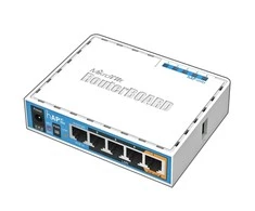 Maršrutizatorius Mikrotik hAP ac lite with 650MHz CPU, 64MB RAM, 5xLAN, built-in