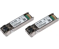 Šakotuvas Mikrotik SFP/SFP+/SFP28 BiDi: XS+2733LC15D moduł przekaźników sieciowych Swiatłowód 25000 Mbit/s LC 1330 nm