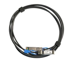MikroTik Kabelis Direct Attach SFP/SFP+/SFP28 1/10/25G 25 Gbit/s 3m Juodas (XS+DA0003)