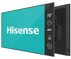 Monitorius Hisense 75" 24/7 UHD 4K 500 nits