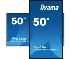 Monitorius IIYAMA LH5041UHS-B2AG 50 colių 3840 x 2160 UHD VA skydelis 500 cd/m2 5000:1 statinis kontrastas 9,5 ms kraštovaizdžio arba portreto režimas